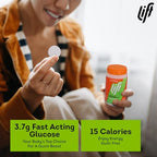 Lift Glucose Fast-Acting Glucose Chewable Energy Tablets, Orange, 50 ct Jar (Pack of 1)