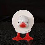 Duck Toilet Roll Holder – Animal-Themed Bathroom Accessory, Sturdy Freestandings Design, 370g Compact Portable Build, Decorative Piece | Toilet Paper Holder for Apartment Restroom Under Cabinet Home