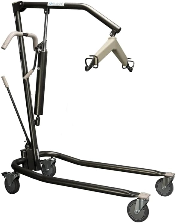 OnyxMax Hydraulic Patient Lift - Safe and Easy Transfers with 450 lbs Weight Capacity