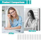 Silicone Glasses Ear Grips, Anti-Slip Elastic Glasses Ear Cushions, Eyeglasses Temple Tips Cushions Sleeve Retainer