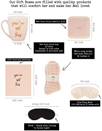 You Got This Gifts for Women Get Well Gifts for Women After Surgery Recovery Encouragement New Job Cheer Up Pick Me Up Uplifting Pink