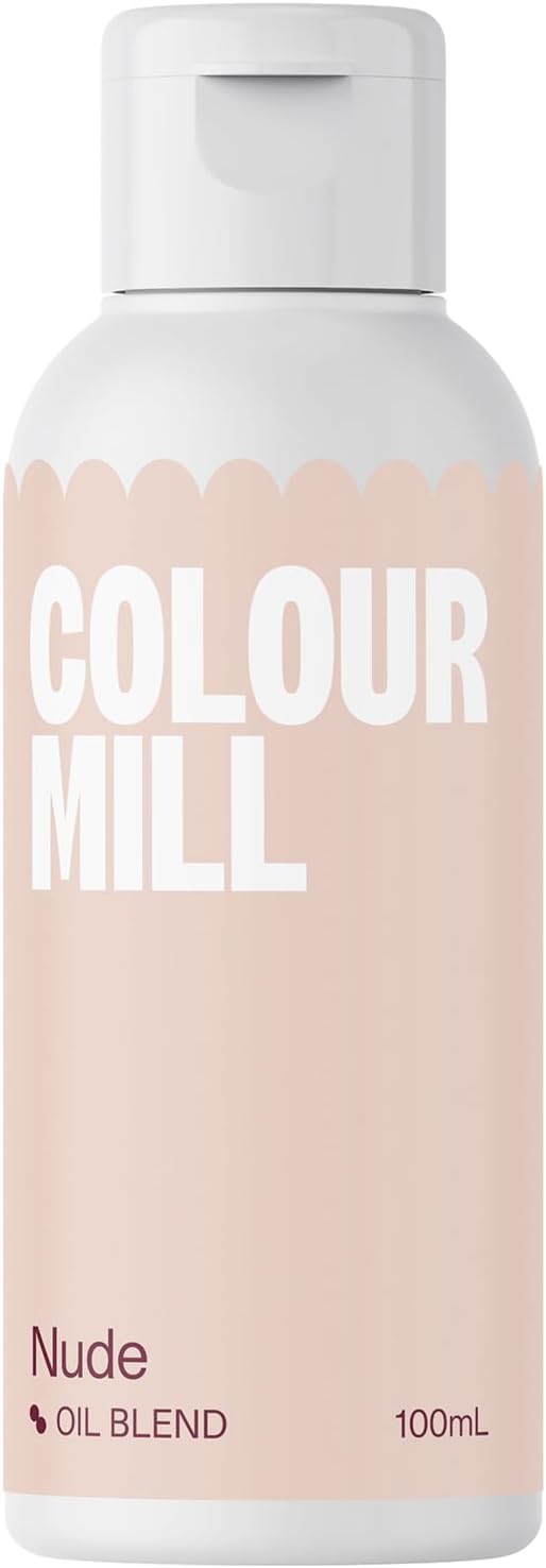 Colour Mill Oil-Based Food Coloring, 100 Milliliters (Nude)
