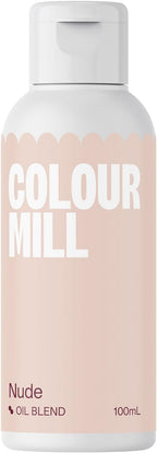 Colour Mill Oil-Based Food Coloring, 100 Milliliters (Nude)