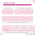 Menopause Test Strips at Home (5 Pack) Results in 3 Minutes - FSH Menopause Stage Indicator | Perimenopause Test Strips Help You Determine Your Menopause Levels
