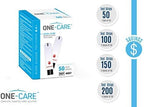 ONE-CARE Blood Glucose Test Strips (Test Strips (100 Pack))