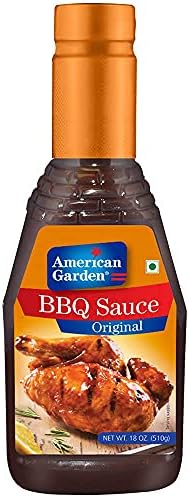 American Garden Original BBQ Sauce, 18 oz Bottles, 4 Pack, Versatile Grilling and Dipping Sauce, Classic Sweet and Tangy Flavor