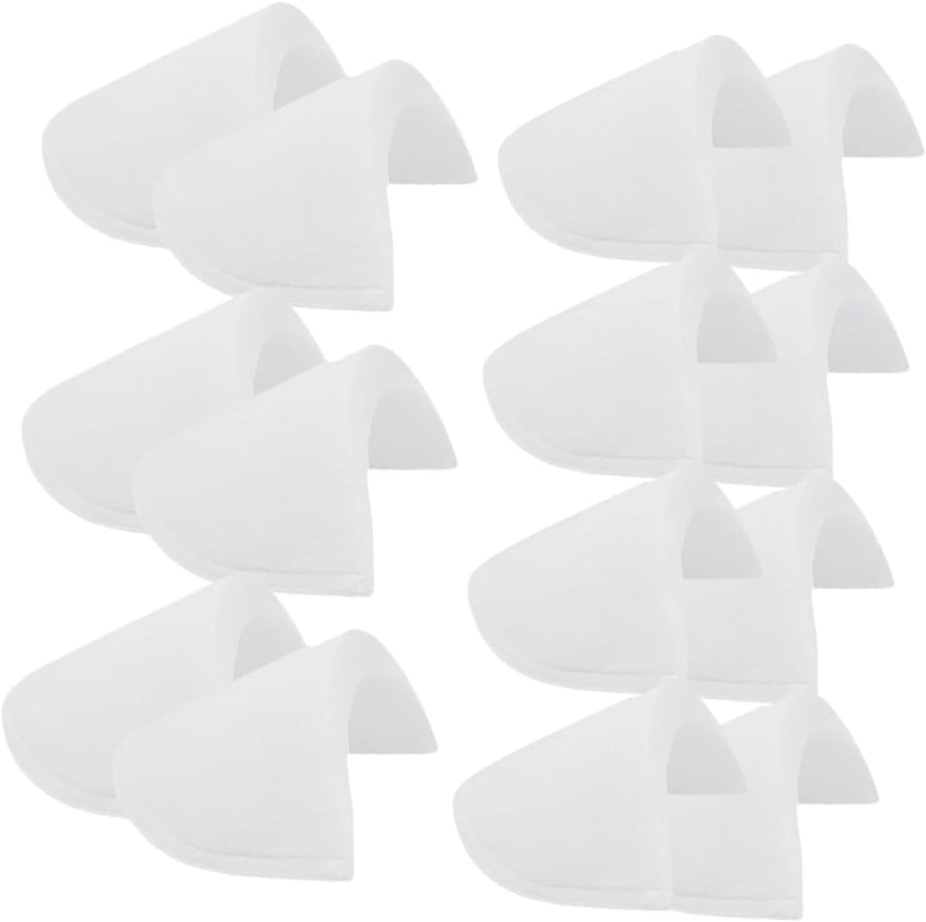 FRCOLOR 40pairs Breathable Sponge Shoulder Pads for Women Men Clothing - Design for Jackets Fit Soft Comfort