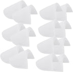 FRCOLOR 40pairs Breathable Sponge Shoulder Pads for Women Men Clothing - Design for Jackets Fit Soft Comfort