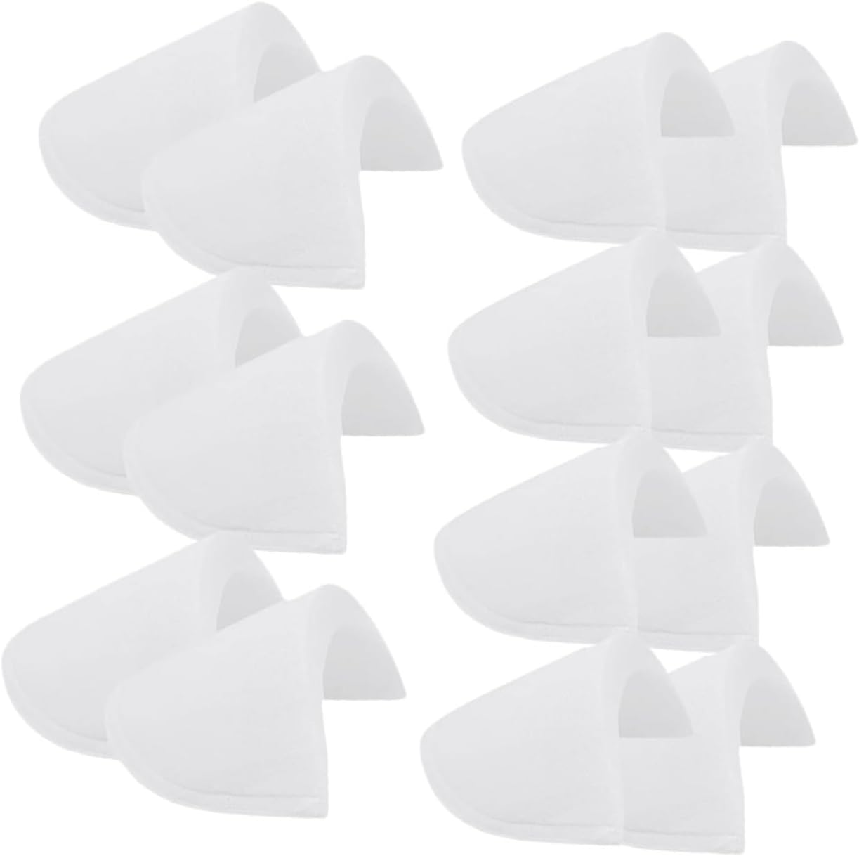 FRCOLOR 40pairs Breathable Sponge Shoulder Pads for Women Men Clothing - Design for Jackets Fit Soft Comfort
