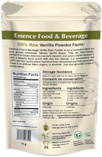 Raw Vanilla Bean Powder - (2.5Oz) No Sugar, Perfect For Baking, Coffee, Purely Grounded & Unsweetened