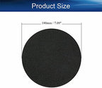 Auniwaig 7 Inch 1200-Grit Scrubber Scouring Pads Drill Power Brush Scuffing Disc Hoop and Loop Surface Conditioning Disc for Bathroom & KitchenTile Cleaning Gray 2Pcs