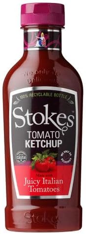 Stokes Real Tomato Ketchup Squeezy | 485g | Premium Sun-Ripened Tomato Condiment