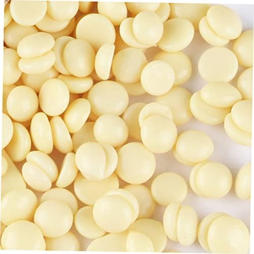 50g Painless Hair Removal Wax Beans for Men and Women Hard Wax Beads Light Yellow Easy Application Suitable for Face Arms Legs No Strips Needed