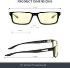 GUNNAR - Premium Gaming and Computer Glasses - Blocks Blue Light - Riot