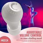 Mini Digital - ITE Rechargeable Personal - Lightweight Device with Noise Cancelling, in-Ear Detection & Volume Control Dial for Adults Seniors, White