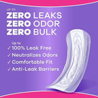 Always Discreet Adult Incontinence Pads for Women, Drier, 4 Drop Regular Length, Moderate Absorbency, Pads for Bladder Control Management, Bladder Leaks, & Postpartum Pads, 66ct