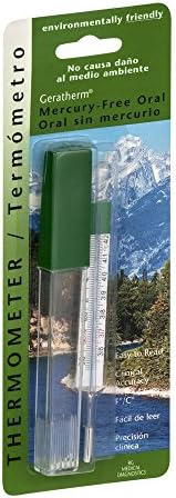 Geratherm Thermometer Oral No Mercury, 1 Count