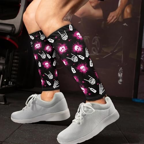 Calf Compression Sleeve for Unisex Leg Sleeves Leg Compression Sleeve Turf Protection Ultra Leg Skin Protector
