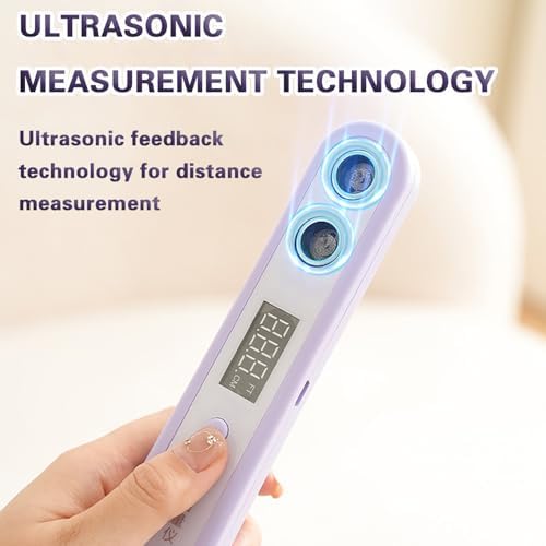 Height Measurement for Kids & Adults - Portable Ultrasound Height Measurement Tool, 200cm Digital Stadiometer, Height Chart for Kids, Height Measurement for Wall