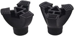 2X Walking Stick End Tripod Cane TIP Standing Rubber Non- End Bottom