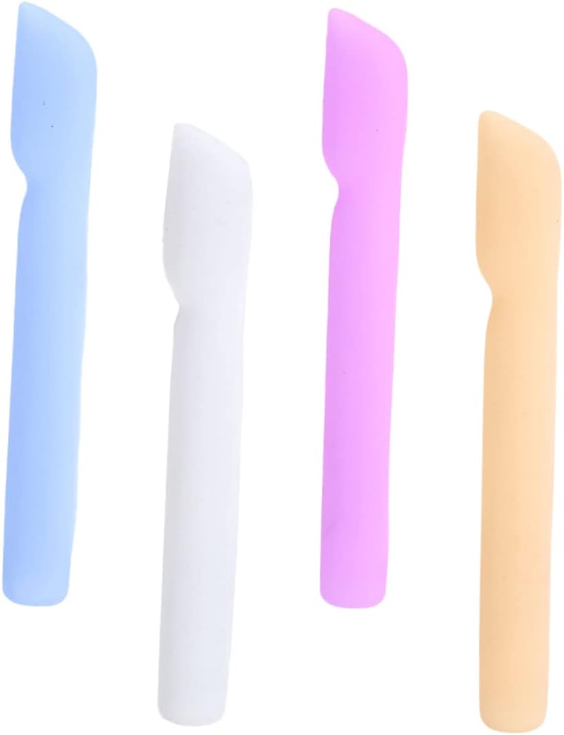 FRCOLOR 4pcs Toothbrush Travel Covers Compact Storage Case for Oral Travel Toothbrush Holder