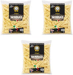 Nonna’s Handmade Authentic Imported Italian Fresh Cortecce Pasta – Ready to Cook Traditional Curved Pasta 500g (17.6 oz) 3 Pack