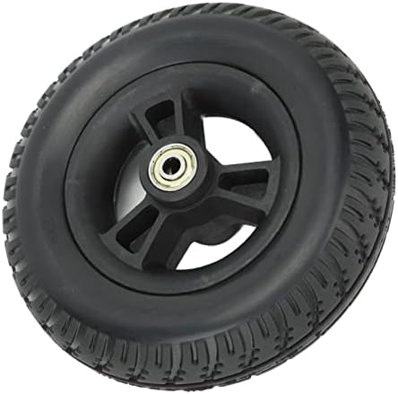 Wheelchair Wheel Replacement 7in Wheel Replacement for Wheelchairs Heavy Duty Solid Front Wheelchair Wheel No Noise Non Slip Mechanicalcomponents