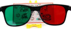 red/Green Fixed Vision Therapy Convergence Incomplete Eye Trainer Stereo Training Card Vision Correction