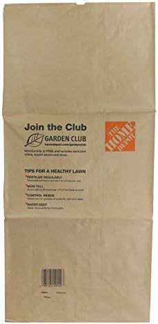 Home Depot Heavy Duty Brown Paper 30 Gallon Lawn and Refuse Bags for Home and Garden (70 Lawn Bags)