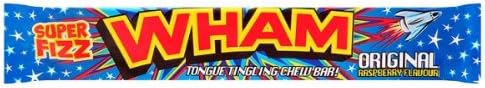 Wham Original Raspberry Flavour Chew Bar 50 x 25gram