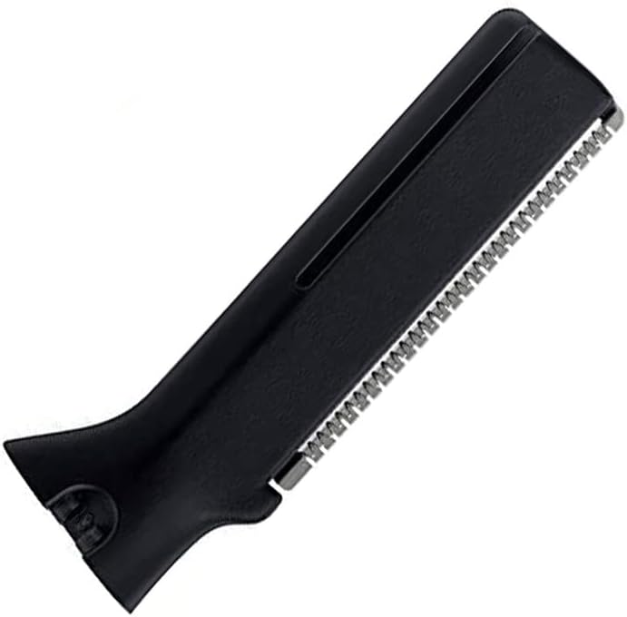 Replacement Eyebrow Trimmer Blade for Panasonic ER-GM40 / ER-GM40-K/ER-GM40-A/ER-GM40-Y Facial Hair Trimmer - Full Body Hair Remover Attachments(Black)