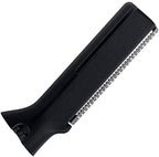 Replacement Eyebrow Trimmer Blade for Panasonic ER-GM40 / ER-GM40-K/ER-GM40-A/ER-GM40-Y Facial Hair Trimmer - Full Body Hair Remover Attachments(Black)