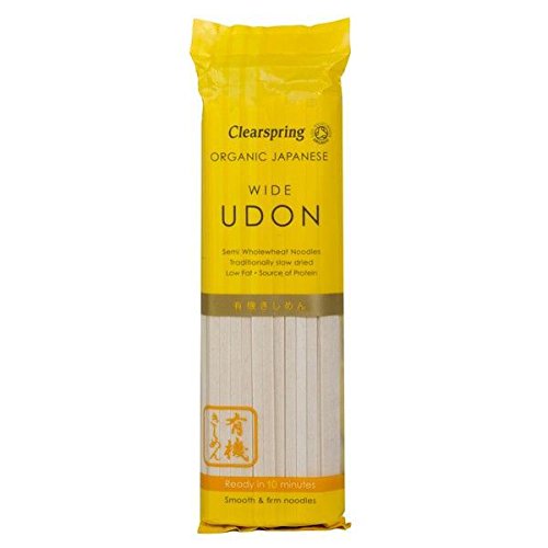 Clearspring Organic Japanese Wide Udon Noodles 200g