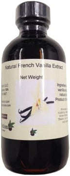 OliveNation French Vanilla Flavoring Extract, Deep Rich Flavoring for Baked Goods, Cakes, Frosting, Fillings, PG Free, Non-GMO, Gluten Free, Kosher, Vegan - 8 ounces