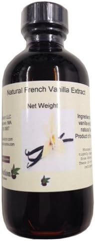OliveNation French Vanilla Flavoring Extract, Deep Rich Flavoring for Baked Goods, Cakes, Frosting, Fillings, PG Free, Non-GMO, Gluten Free, Kosher, Vegan - 8 ounces