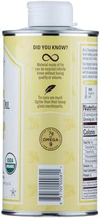 La Tourangelle, Organic Canola Oil, Expeller-Pressed Non-GMO Canola Seeds, Pesticide and Chemical Free, High Heat Neutral Cooking Oil, 16.9 Fl Oz