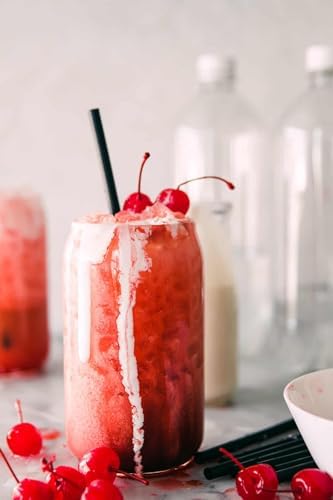 J Hungerford Smith Cherry Fountain & Shake Syrup | Kosher | Ready To Serve | Made In America | 10.50 lb