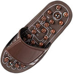 2 Pairs Acupressure Foot Massager Massage Slippers Shoes Reflexology Sandals Relief Plantar Fasciitis Arthritis,M & XL