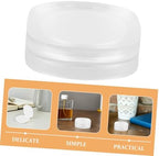 3pcs Portable Makeup Organizers Transparent Frosted Highlighter Boxes for Blusher and Eyeshadow Refillable Makeup Sample Containers for Artists and Beauty Enthusiasts