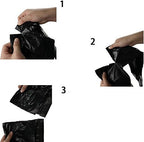 7 Gallon Black Kitchen Trash Bags, Garbage Bag, 250 Counts