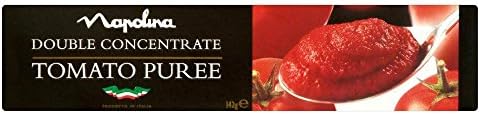 Napolina Tomato Puree Tube - 142g - Pack of 4 (142g x 4 Tubes)