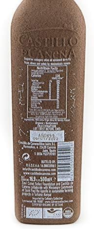 Castillo de Canena Organic Extra Virgin Olive Oil | 500 Milliliters/16.9 Ounces | Cold Pressed | From Spain | Biodynamic & 100% Environmentally Sustainable (Picual)