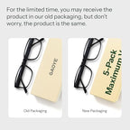 Gaoye 1.75 Professional Reading Glasses for All Day - Computer Readers with Blue Light Protection - Value Pack