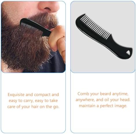 10pcs Mini Beard Comb Hair Comb for Men Beard s for Men Mini Mens Mustache Hairdressing Mens s for Hair Pocket Sized Plastic