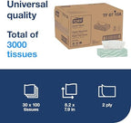 Tork Universal Facial Tissue Flat Box White, Soft, 2-ply, 30 x 100 tissues, TF6710A