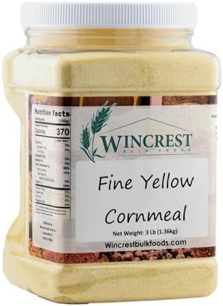 WinCrest Fine Yellow Cornmeal - 3 Lb Tub