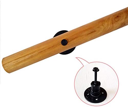 30-600cm Safety il for Elderly/Disabled Round Pine Grip Non-Slip Stair Railing Indoor Bathroom il School Safety Support Bar