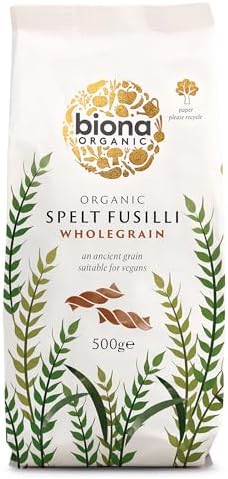 Biona Organic - Spelt Pasta - Wholegrain Fusilli - 500g
