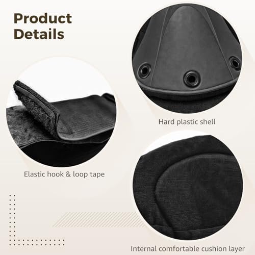 4 Pcs Tactical Knee and Elbow Pads Set, Long-lasting Adjustable Protective Gear for Outdoor Sports, Cycling, Skateboarding, Paintball, Airsoft