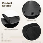 4 Pcs Tactical Knee and Elbow Pads Set, Long-lasting Adjustable Protective Gear for Outdoor Sports, Cycling, Skateboarding, Paintball, Airsoft